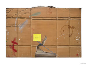 Sold-painting-by-Leon-Keer-cardboard-3d